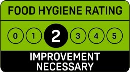 Food Hygiene rating - 2