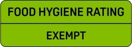 Food Hygiene rating - Exempt